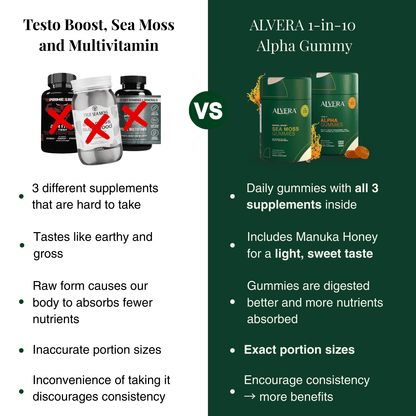Alvera Peak Performance Sea Moss + Alpha Bundle