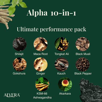 Alvera Peak Performance Sea Moss + Alpha Bundle